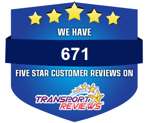 5 star rated on Transport Reviews
