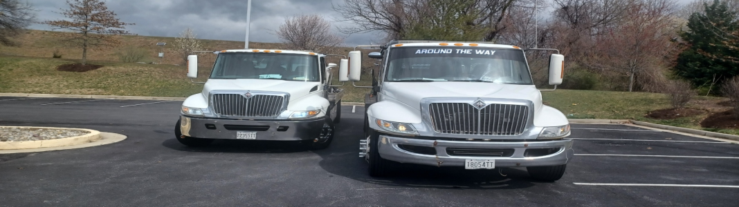 Always Around The Way Towing & Transport company banner