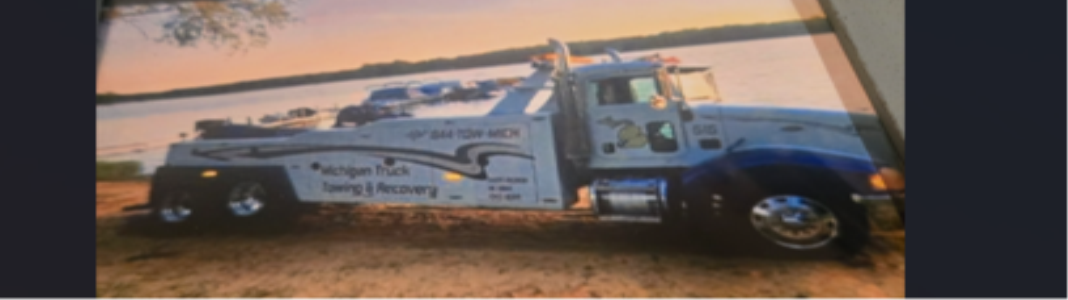 Michigan Truck Towing &amp; Recovery company banner