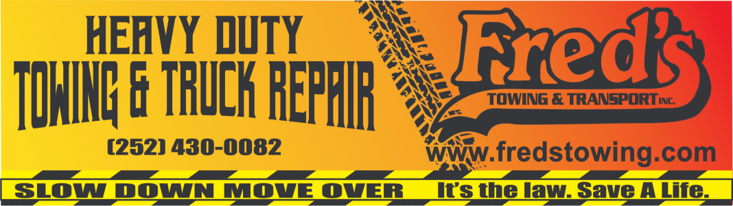 Fred's Towing and Transport Inc. company banner