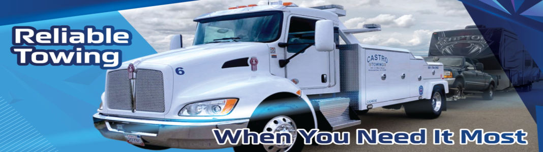 Castro Towing company banner