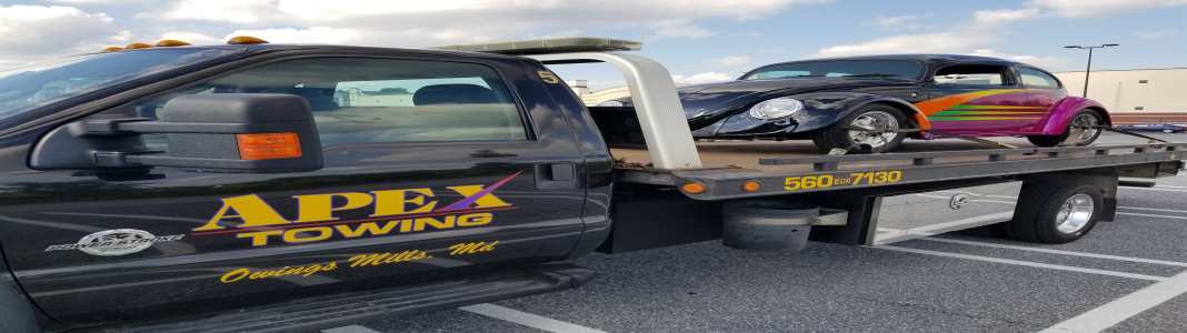 APEX Towing Service company banner