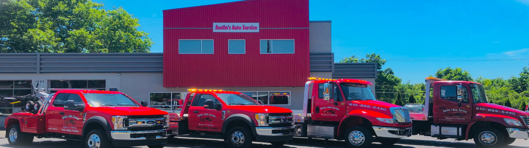 Austin's Auto Service company banner