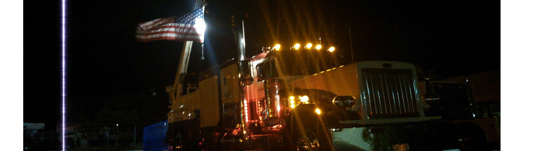 Kustom Diesel Towing company banner