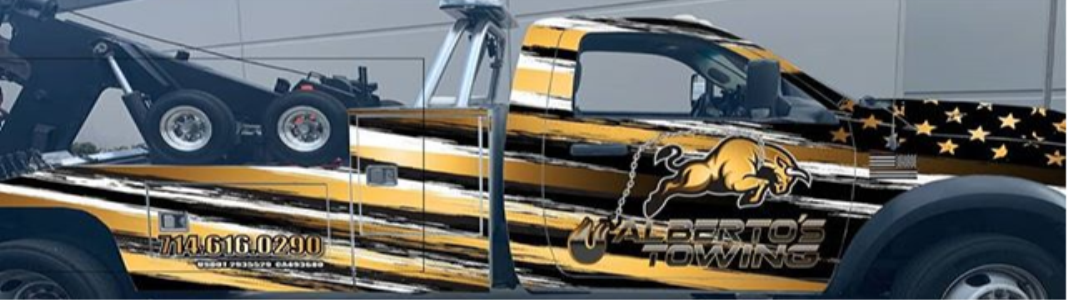 Alberto Towing company banner