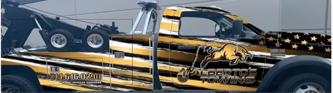 Alberto Towing company banner