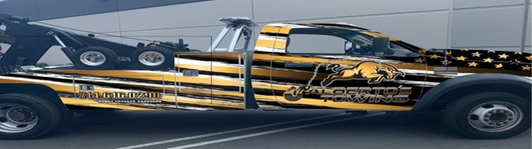 Alberto Towing company banner
