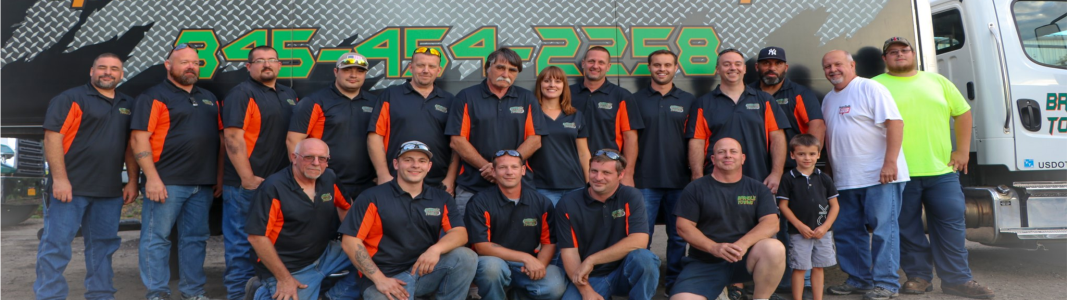 Brandls Towing company banner