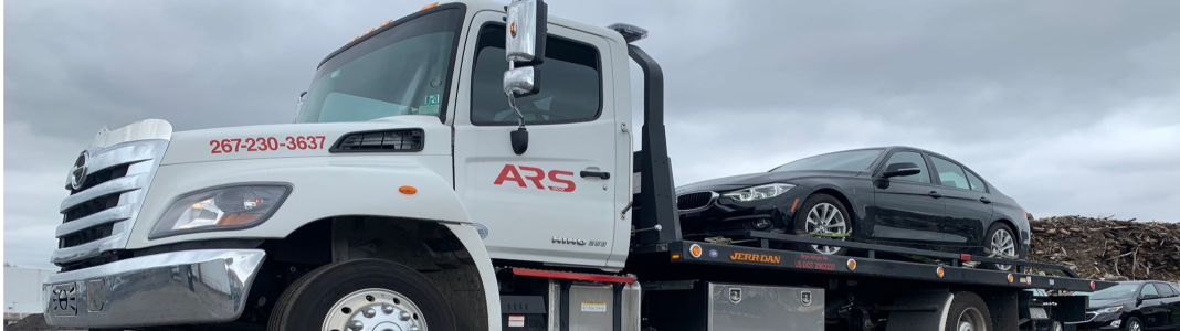 ARS Towing company banner