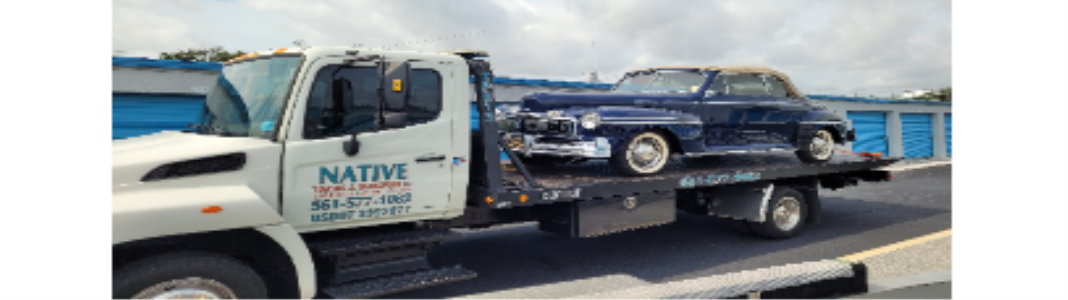 Native Towing and Transport company banner