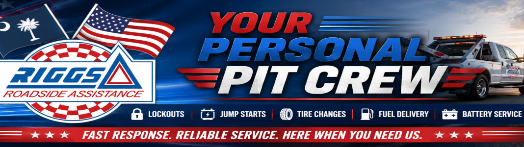 Riggs Roadside Assistance company banner