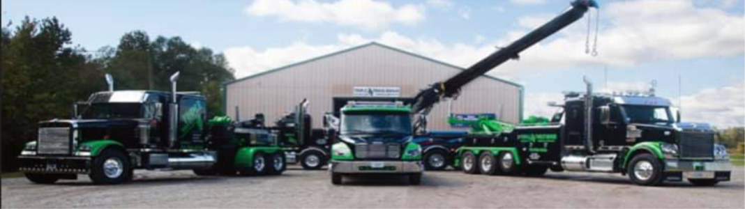 Triple J Truck Repair company banner