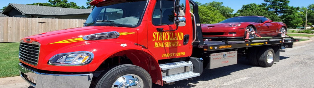 STRICKLAND ROAD SERVICE company banner