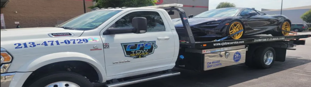 CJS TOW & Transport company banner