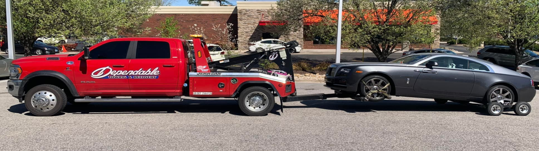Dependable Towing & Recovery company banner