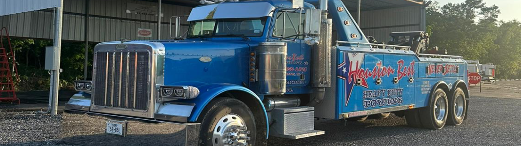 Texas Best Towing & Heavy Duty Wrecker In Houston TX company banner
