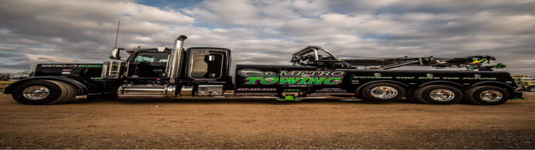 Metro Towing company banner