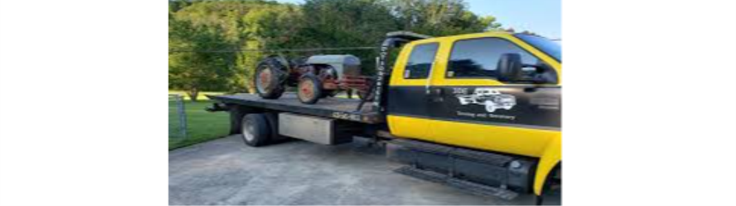 3DE Towing company banner