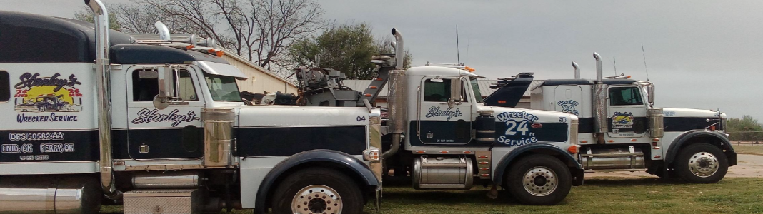 Stanley's Wrecker Service company banner