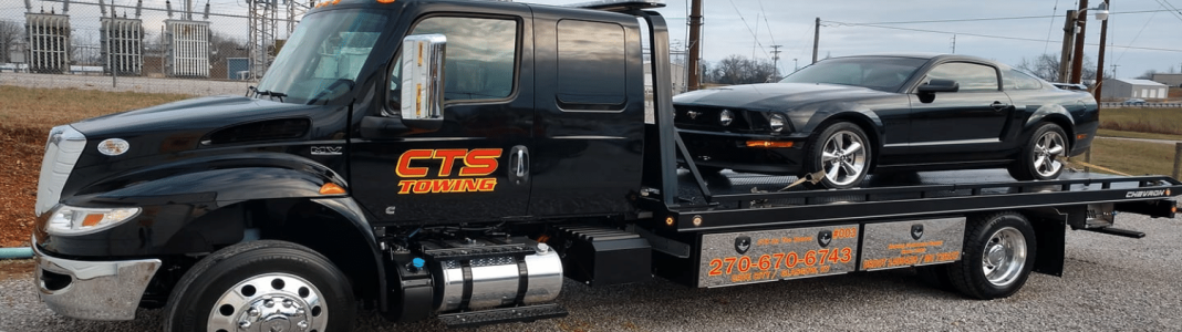 Crossroads Towing company banner