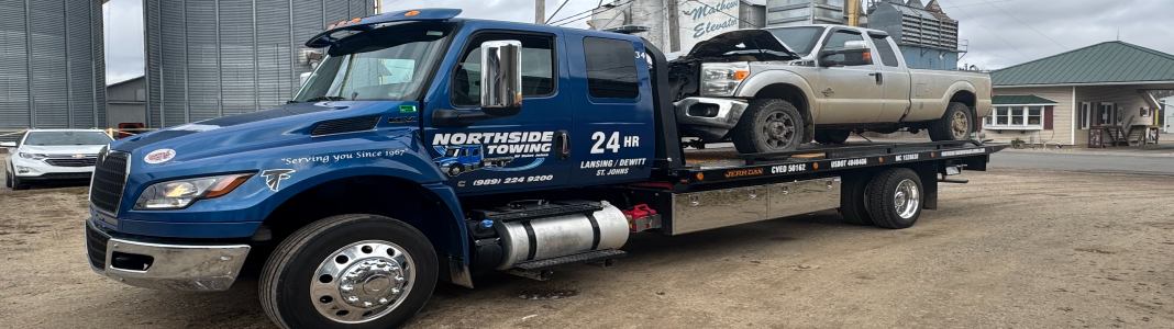 Northside Towing Of Saint Johns company banner