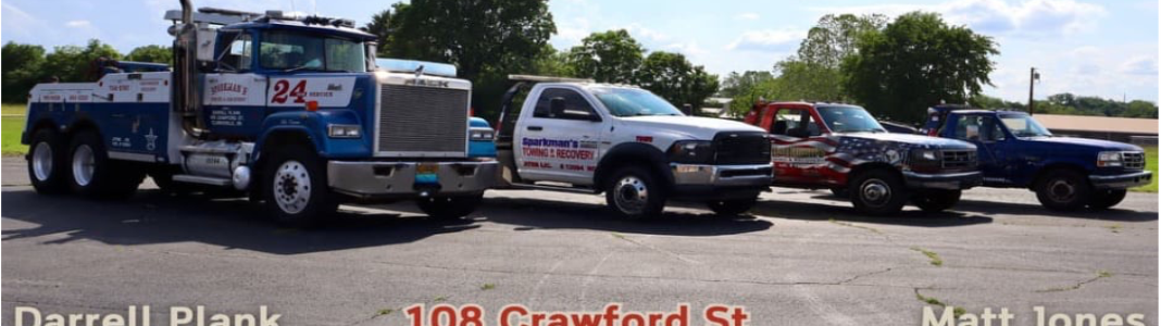 Sparkman’s Garage & Towing LLC company banner