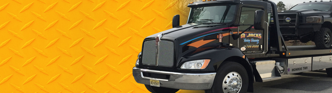 A-Jack's Towing & Recovery company banner