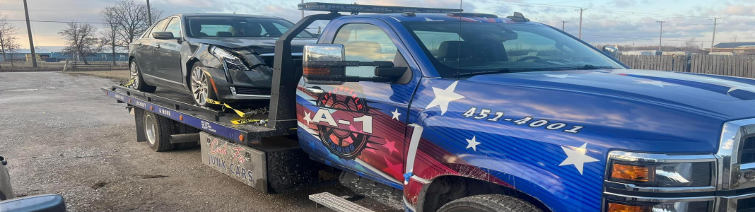 A-1 Affordable Towing company banner