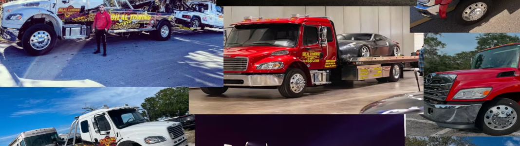 Bilal Towing company banner