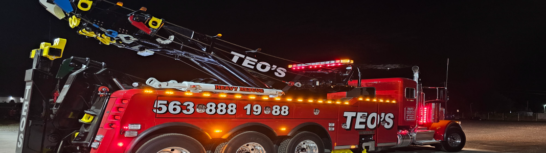 Teo's Towing Service Inc company banner