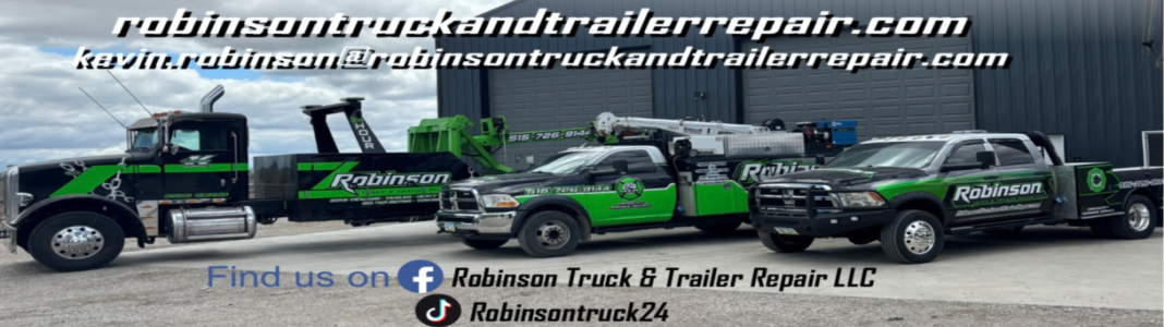 Robinson Truck and Trailer Repair company banner
