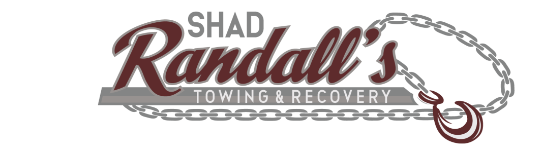 Shad Randall’s Towing and Recovery company banner