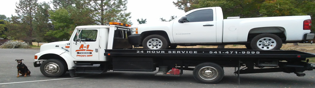 A-1 Roadside Assist & Towing company banner