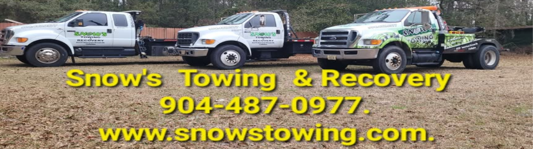 Snow's Towing & Recovery  company banner
