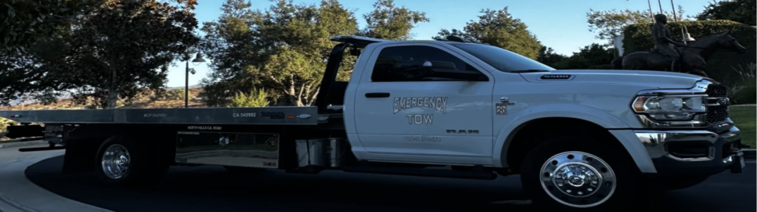 Emergency Tow Inc company banner
