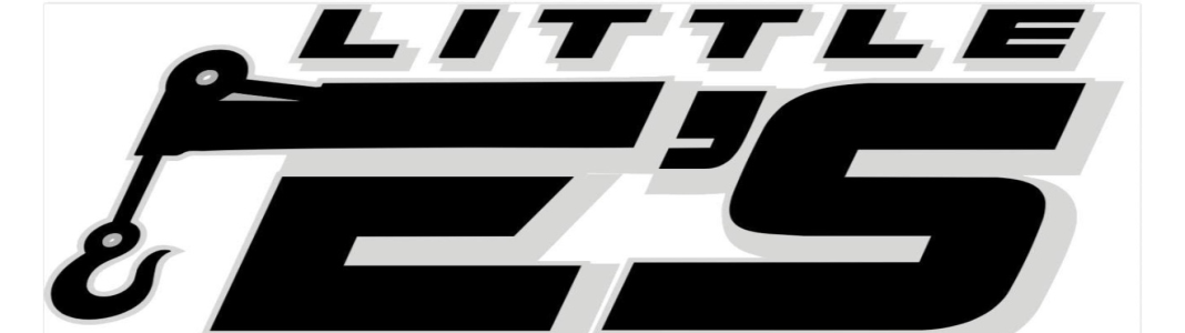 Little E's Towing  company banner