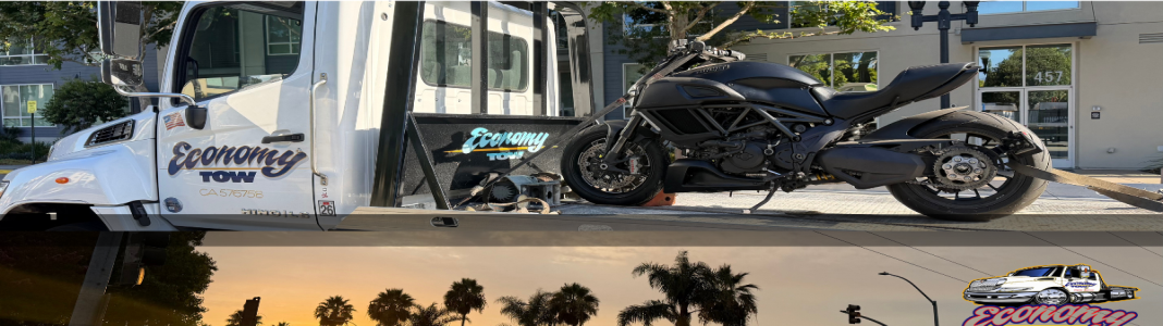 Economy Tow company banner