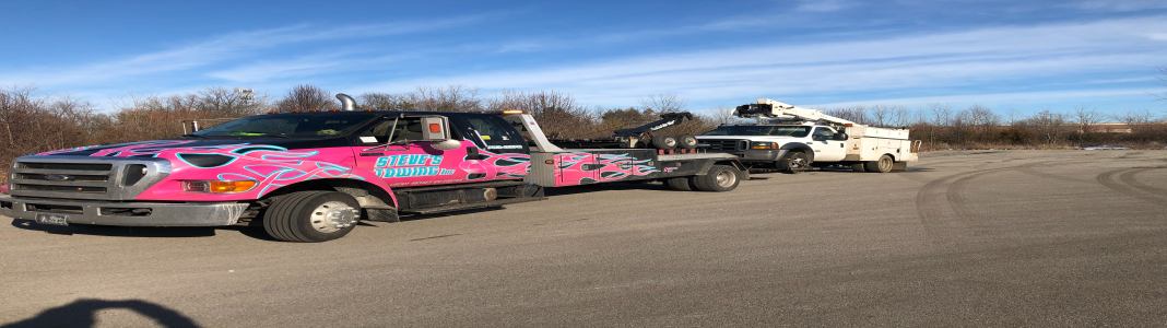 Steve's Towing Inc company banner
