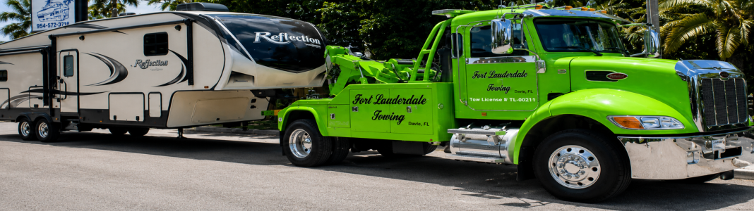 Fort Lauderdale Towing Services company banner