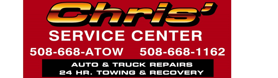Chris' Service Center company banner