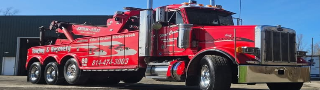 West County Towing company banner