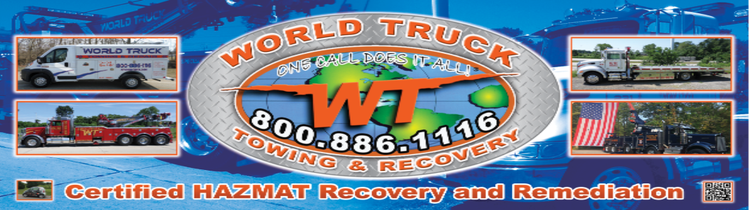 World Truck Towing & Recovery, INC. company banner