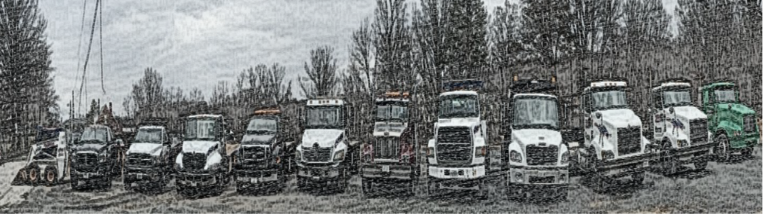 Miles Towing company banner