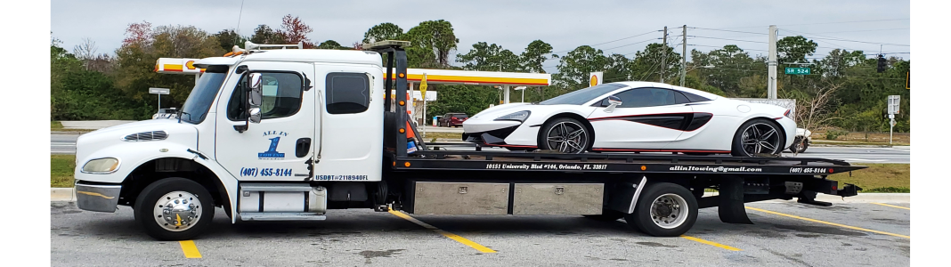 All In One Towing Service company banner