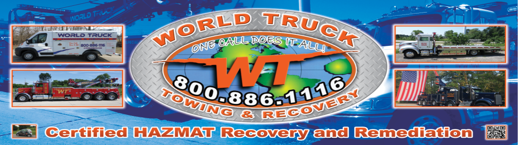 World Truck Towing & Recovery, INC. company banner