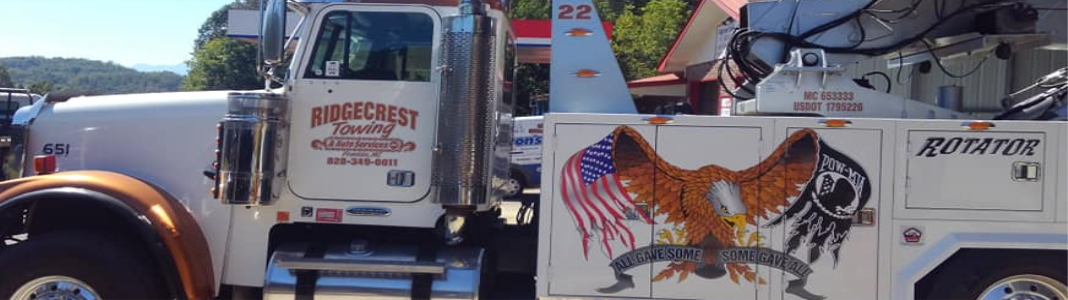 Ridgecrest Towing & Auto Services company banner