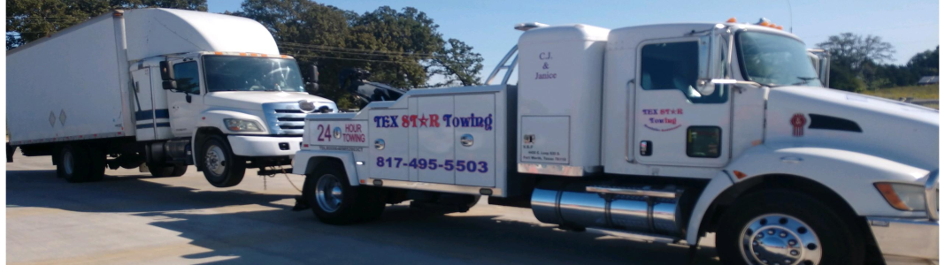 TexStar Towing company banner
