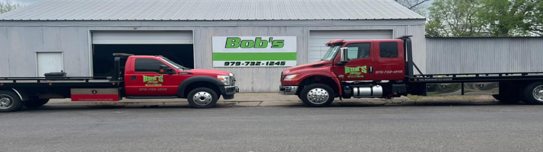 Bob's Towing & Recovery company banner