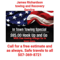 James Richardson Towing And Recovery Service Logo