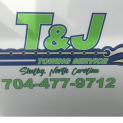 T&J Towing Service Logo
